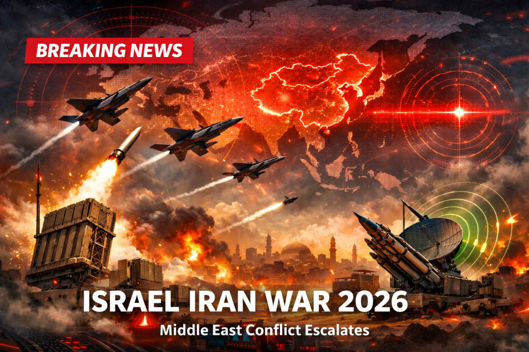 Israel Iran War 2026 tensions rising in the Middle East with military activity and global concern