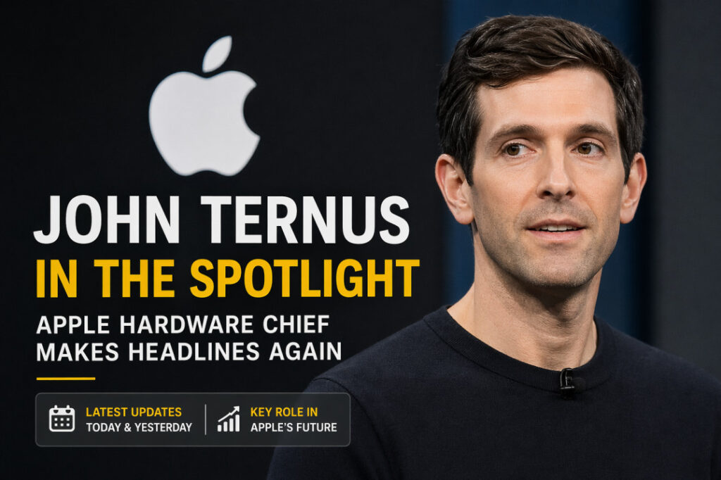 John Ternus Apple Hardware Chief Latest Update