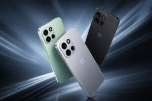 OnePlus Nord 6 camera features showing 50MP Sony LYTIA main camera, 32MP selfie camera and 8MP ultra wide lens