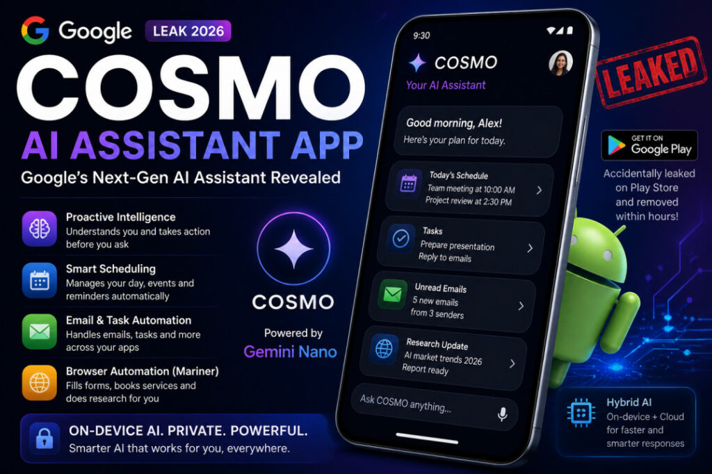 COSMO AI Assistant App