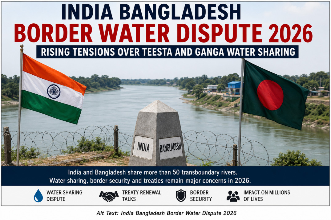 India Bangladesh Border Water Dispute 2026
