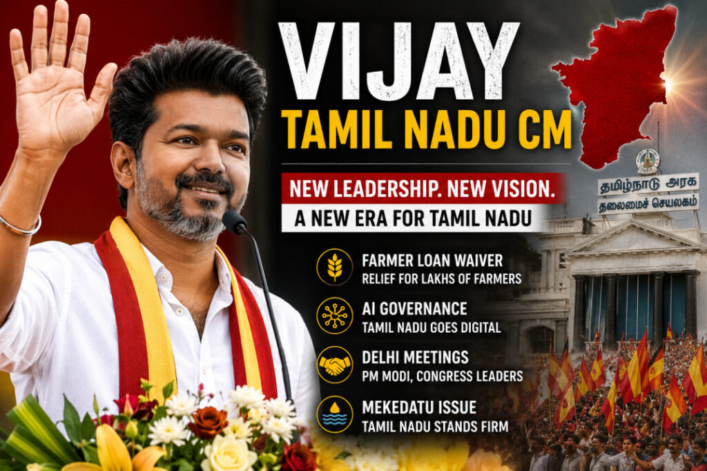 Vijay Tamil Nadu CM