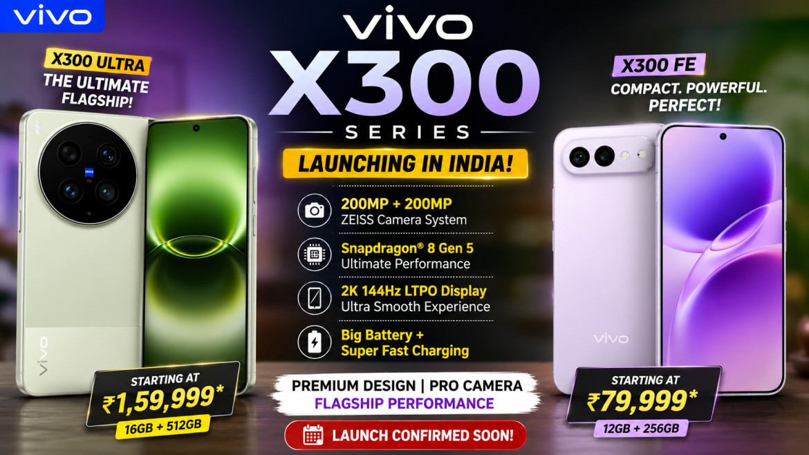 Vivo X300 Ultra and X300 FE launch India