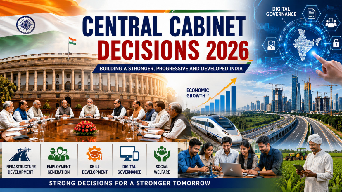 Central Cabinet Decisions 2026