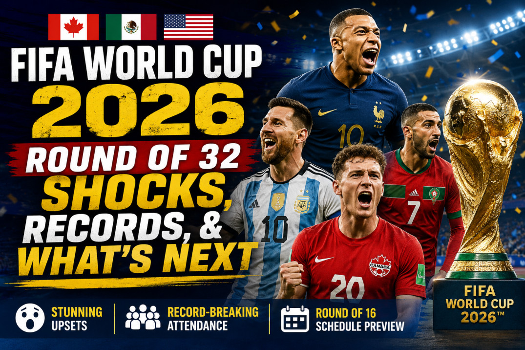 FIFA World Cup 2026 Round of 32 match action
