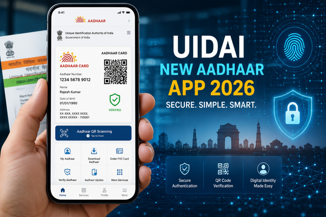 UIDAI New Aadhaar App 2026 Latest Update