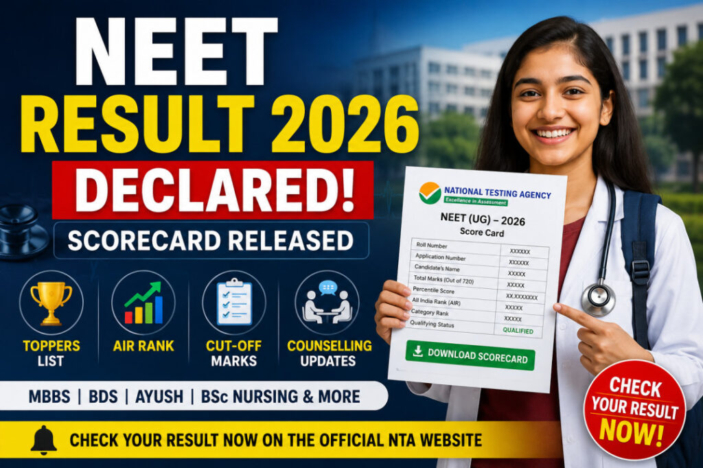 NEET Result 2026